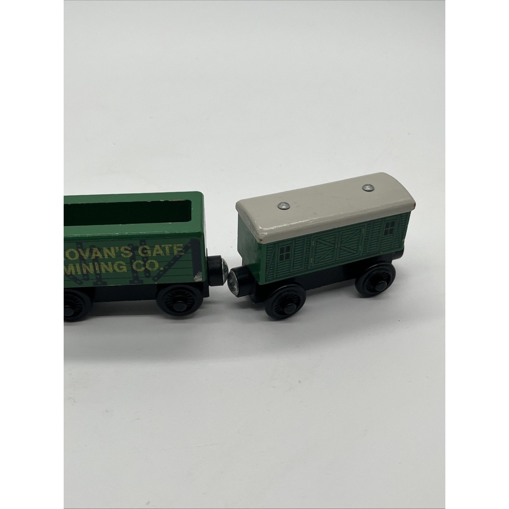 Thomas & Friends Wooden Railway - Crovan's Gate Mining Co. Coal Car & BaggageCar - Picture 6 of 16